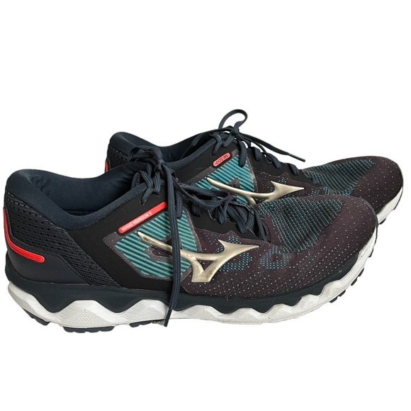 Mizuno Men’s Wave Horizon 5 Running Shoe EUC Size 12 - Picture 2 of 12